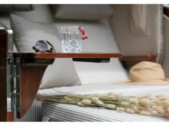 Strandkorb Westerland Mahagoni Bullauge PE Grey Dessin 534*GarWoh Outlet