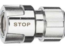 plus-Schlauchstück Stecksystem 13 mm (1/2") mit Wasserstopp*Geka Discount