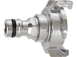 plus-Stecksystem-Übergangsstück mit Klaue und Stecker Cr Karte Silber*Geka