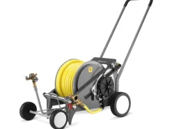 Regner-Wagen Grau-Gelb*Geka