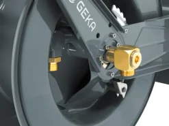 Schlauchaufroller mit Wasserschlauch 30 m Grau*Geka