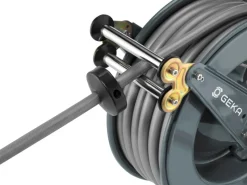 Schlauchaufroller mit Wasserschlauch 30 m Grau*Geka