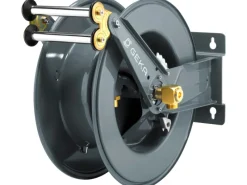 Schlauchaufroller mit Wasserschlauch 30 m Grau*Geka