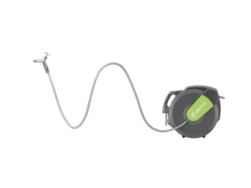 Geka Gartenschlauchwagen|Schlauchbox K15 Grau