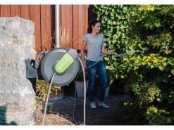 Geka Gartenschlauchwagen|Schlauchbox K15 Grau