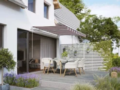 Markisen|Gelenkarmmarkise Aventura 3x2m Bordeaux-