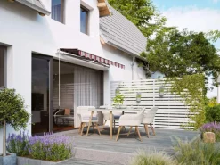 Markisen|Gelenkarmmarkise Aventura 3x2m Bordeaux-