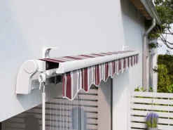 Markisen|Gelenkarmmarkise Aventura 3x2m Bordeaux-