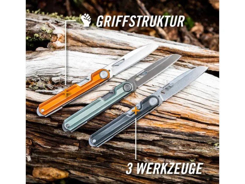 Gerber Campingzubehör|Taschenmesser Armbar Slim Cut mit 3 Werkzeugen