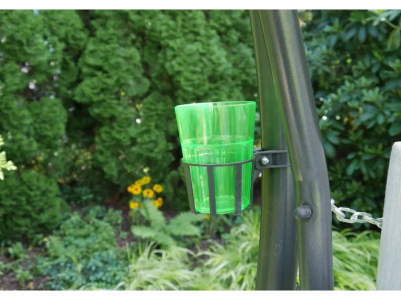 Angerer Freizeitmöbel Hollywoodschaukeln|Getränkehalter für Hollywoodschaukel inkl. Becher Gün