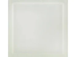 Fuchs Design Outdoor Whirlpools|Glasstein Vollsicht Weiß Brandschutz 2-Seitig Satiniert 19 cm x 19 cm x 15 cm