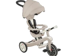 Fitnessgeräte|Globber Explorer Trike 4in1 Kinderwagen Dreirad und Laufrad 10/8,5 Zoll TPR-Sitz Höhenverstellbar Kokos