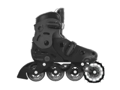 Fitnessgeräte|Globber Go Skates Inlineskates Kinder Verstellbar Gr. 34-37 ABEC 9 Leuchtrolle Geschwindigkeitsanpassung
