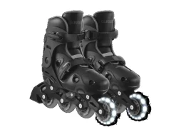 Fitnessgeräte|Globber Go Skates Inlineskates Kinder Verstellbar Gr. 34-37 ABEC 9 Leuchtrolle Geschwindigkeitsanpassung