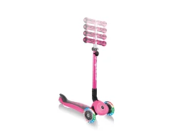 Globber Go-Up Deluxe Lights 3 in 1 Dreirad 120/80 mm ABEC 5 3-Rädrig Höhenverstellbar LED-Leuchtrollen*