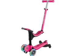 Globber Go-Up Sporty Lights 360 3in1 Aufsitzrad Laufrad Scooter 120/80mm 3-Rädrig Verstellbar LED-Rollen* Online