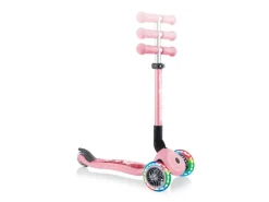 Fitnessgeräte|Globber Junior Foldable Fantasy Lights Tretroller 120/80 mm ABEC 5 3-Rädrig LED-Leuchtrollen Pastell-Flowers