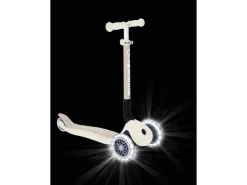 Globber Junior Foldable Lights Tretroller 120/80 mm ABEC 9 3-Rädrig LED-Leuchtrollen Kokos* Clearance