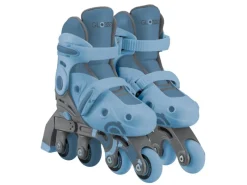 Quads|Globber Learning Skates 2in1 Inline- und Quad-Skates Kinder Verstellbar Gr.30-33 ABEC 9 Rollengröße 54x24 mm