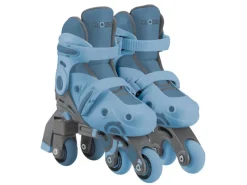 Quads|Globber Learning Skates 2in1 Inline- und Quad-Skates Kinder Verstellbar Gr.26-29 ABEC 9 Rollengröße 48x24 mm