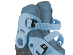 Quads|Globber Learning Skates 2in1 Inline- und Quad-Skates Kinder Verstellbar Gr.26-29 ABEC 9 Rollengröße 48x24 mm