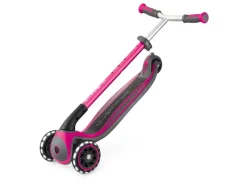 Globber Master Lights Tretroller Kinder 125/80 mm ABEC 5 3-Rädrig Höhenverstellbar LED-Leuchtrollen* Best