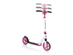 Fitnessgeräte|Globber NL 205 Tretroller 205 mm ABEC 7 Höhenverstellbar Frontfederung Klappmechanismus Weiß-