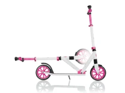 Fitnessgeräte|Globber NL 205 Tretroller 205 mm ABEC 7 Höhenverstellbar Frontfederung Klappmechanismus Weiß-