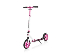 Fitnessgeräte|Globber NL 205 Tretroller 205 mm ABEC 7 Höhenverstellbar Frontfederung Klappmechanismus Weiß-