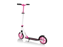 Fitnessgeräte|Globber NL 205 Tretroller 205 mm ABEC 7 Höhenverstellbar Frontfederung Klappmechanismus Weiß-