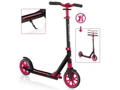 Fitnessgeräte|Globber NL 205 Tretroller 205 mm ABEC 7 Höhenverstellbar Frontfederung Klappmechanismus Schwarz-