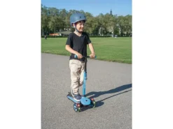 Fitnessgeräte|Globber One K E-Motion 4 Plus E-Scotter Lithium Batterie mit 80W Motor 125/90mm 3-Rädrig LED-Rollen Hell