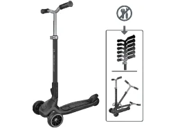 Globber Ultimum Tretroller Kinder Erwachsene 125/90 mm Extra Breit ABEC 9 3-Rädrig Höhenverstellbar* New