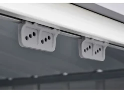 Industries Metall-Gerätehaus 8x8 Metallic B x T: 234 cm x 237 cm*Globel