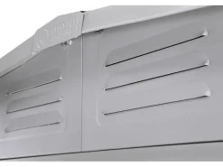 Industries Metall-Gerätehaus 8x8 Metallic B x T: 234 cm x 237 cm*Globel