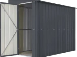 Globel Gartenschränke|Metall-Anlehngerätehaus Lean-To 58 B x T: 144 cm x 234 cm