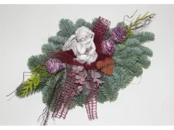 Grabbouquet mit Engel ca. 35 cm Brombeere* Sale