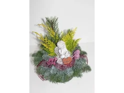 Grabschale mit Engel Topf ca. 15 cm Brombeere* Outlet