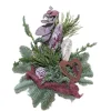 Grabgestecke|Grabschale mit Protea Topf Ø 15 cm Brombeere