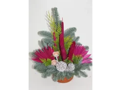 Grabgestecke|Grabschale Nobilis Topf ca. 18 cm