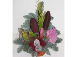 Grabgestecke|Grabschale Nobilis Topf ca. 15 cm Erika