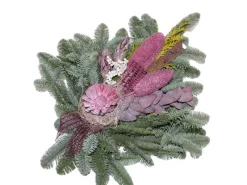 Grabgestecke|Grabstrauß Nobilis Länge 60 cm Brombeere