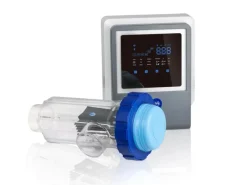 Gre Pooltechnik|3 in 1 Salzelektrolyseanlage für Pools bis zu 60 m³ Grau