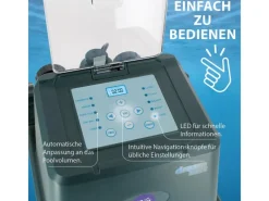 Gre Pooltechnik|3 in 1 Salzelektrolyseanlage für Pools bis zu 50 m³ Grau