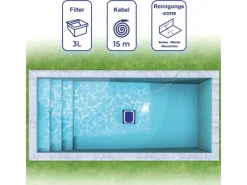 Akku-Reinigungsroboter ER230 Weiß 4.000 mAh*Gre Best