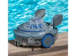 Gre Einbaupools|Poolreinigung|Akku-Reinigungsroboter 13.000 mAh Grau