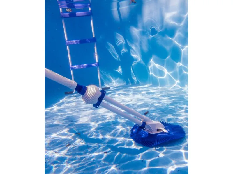 Gre Poolreinigung|Einbaupools|Automatischer-Poolreiniger für Einbau- und Aufstellbecken Weiß