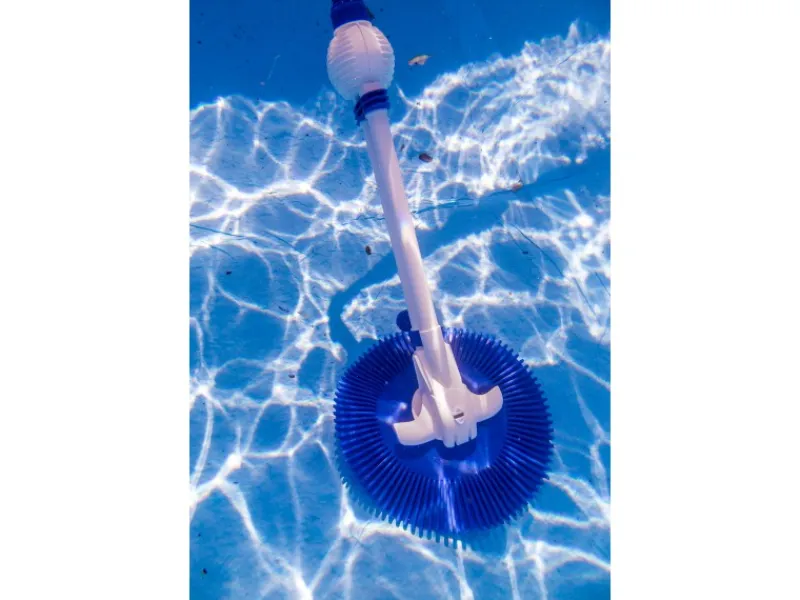 Gre Poolreinigung|Einbaupools|Automatischer-Poolreiniger für Einbau- und Aufstellbecken Weiß