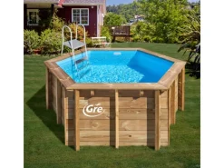 Echtholzpool Lili Rund Ø 280 x 107 cm*Gre Best