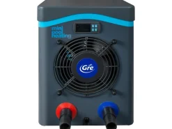 Gre Pooltechnik|Aufstellpools|Miniwärmepumpe bis zu 20 m³ Grau
